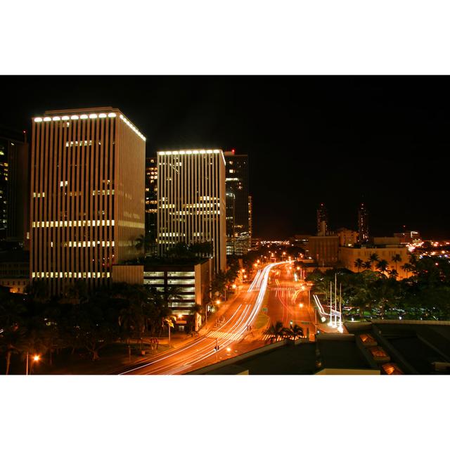 Downtown Honolulu by Tankbmb - Wrapped Canvas Photograph 17 Stories Size: 51cm H x 76cm W on Productcaster.