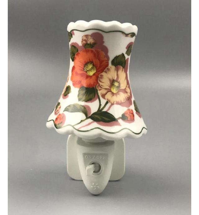 Summer Flowers Ceramic Night Light Marlow Home Co. on Productcaster.