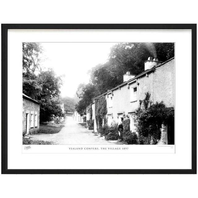 Yealand Conyers, The Village 1897 - Single Picture Frame Print The Francis Frith Collection Size: 28cm H x 36cm W x 2.3cm D on Productcaster.