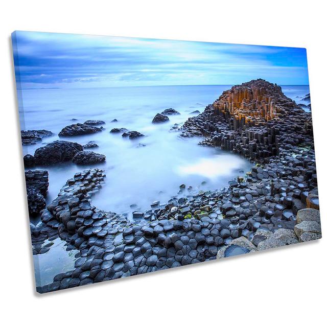 Giant's Causeway Northern Ireland - Wrapped Canvas Graphic Art Highland Dunes Size: 50.8cm H x 76.2cm W on Productcaster.