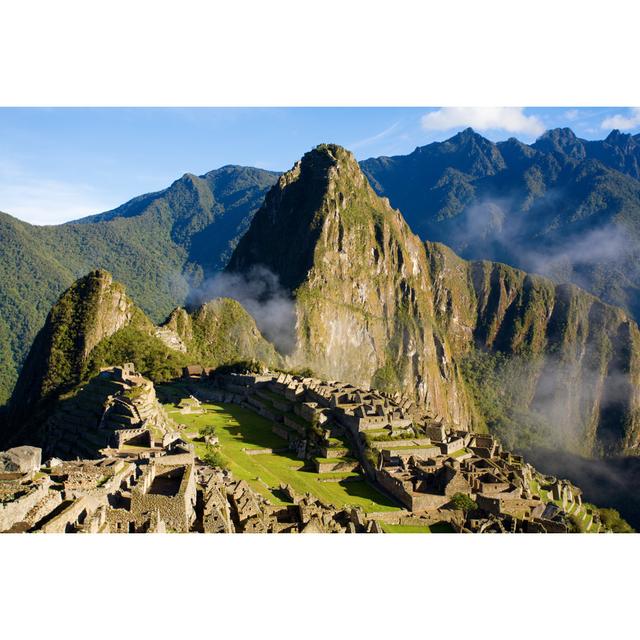 Machu Pichu by Alexeys - Wrapped Canvas Photograph Alpen Home Size: 30cm H x 46cm W on Productcaster.