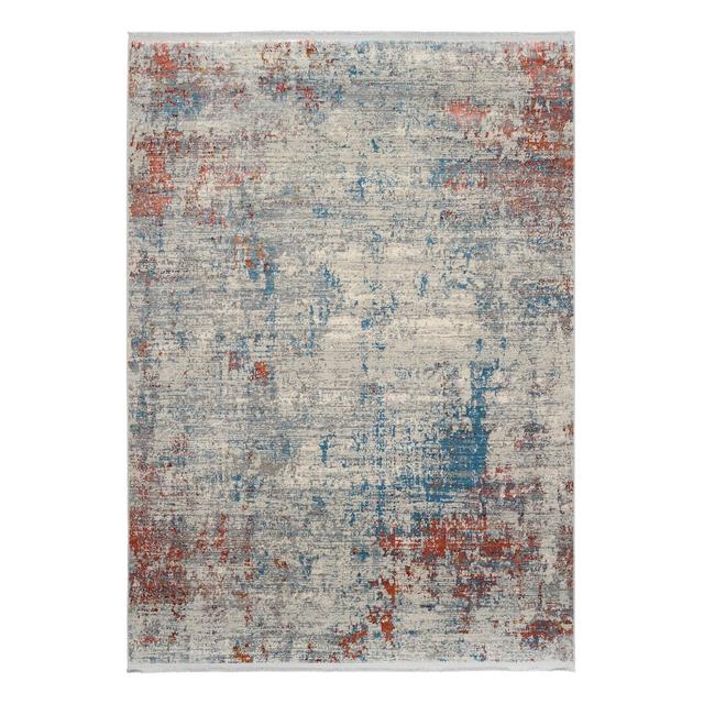 Wallington Highlight Grey/Red/Green Rug Williston Forge Rug Size: Rectangular 80 x 150cm on Productcaster.