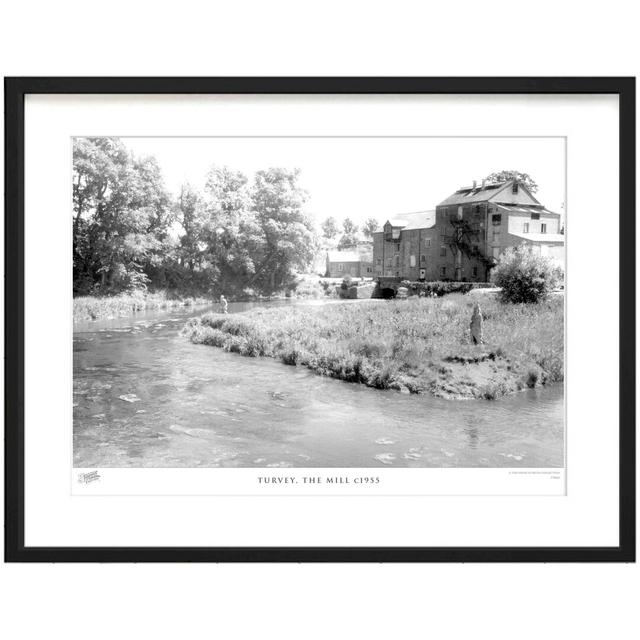 Turvey, The Mill C1955 - Single Picture Frame Print The Francis Frith Collection Size: 45cm H X 60cm W x 2cm D on Productcaster.