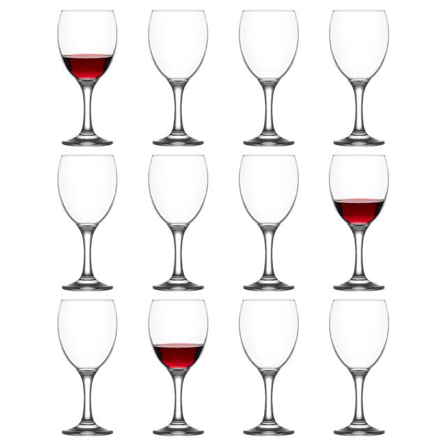 340ml Wine Glass Set (Set of 12) LAV on Productcaster.