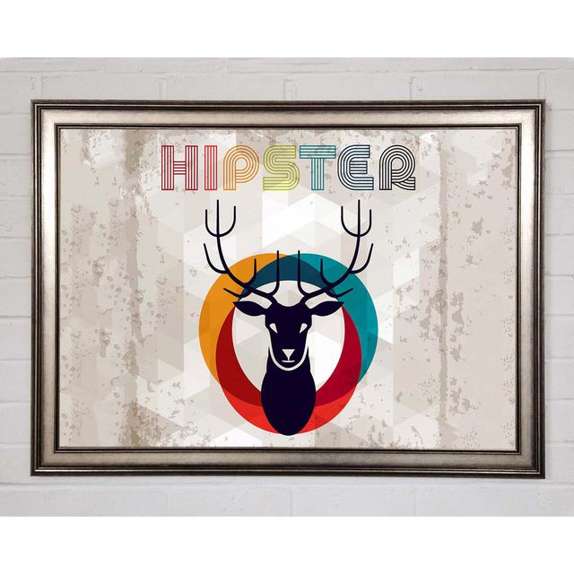 Hipster - Single Picture Frame Art Prints Union Rustic Size: 42cm H x 59.7cm W x 1.5cm D on Productcaster.