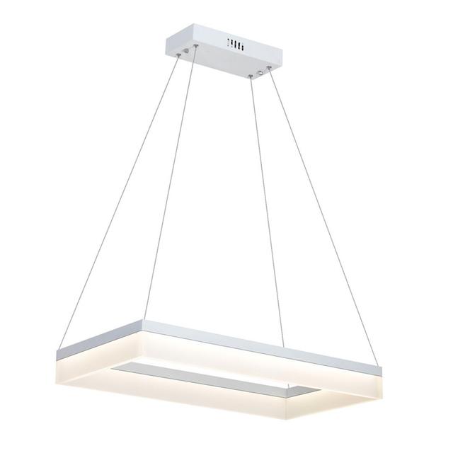 Rhuddlan 1-Light Kitchen Island Square / Rectangle LED Pendant Metro Lane on Productcaster.