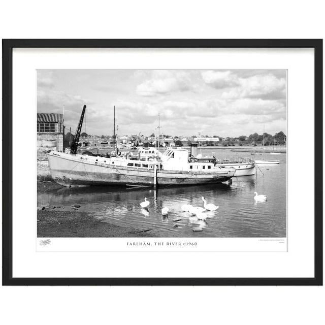 Fareham, The River C1960 by Francis Frith - Single Picture Frame Print The Francis Frith Collection Size: 40cm H x 50cm W x 2.3cm D on Productcaster.