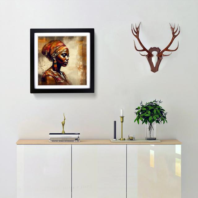 Single Picture Frame Art Prints on Wood World Menagerie Format: Black on Productcaster.