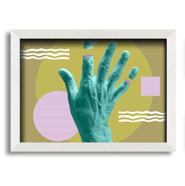 Areigha the Hand Cut off - Single Picture Frame Art Prints Metro Lane Size: 59.7cm H x 84.1cm W x 10cm D on Productcaster.