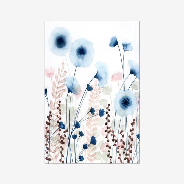 Sweet Flower Field II by Grace Popp - Wrapped Canvas Painting Print Marlow Home Co. Format: Wrapped Canvas, Size: 30cm H x 20cm W on Productcaster.