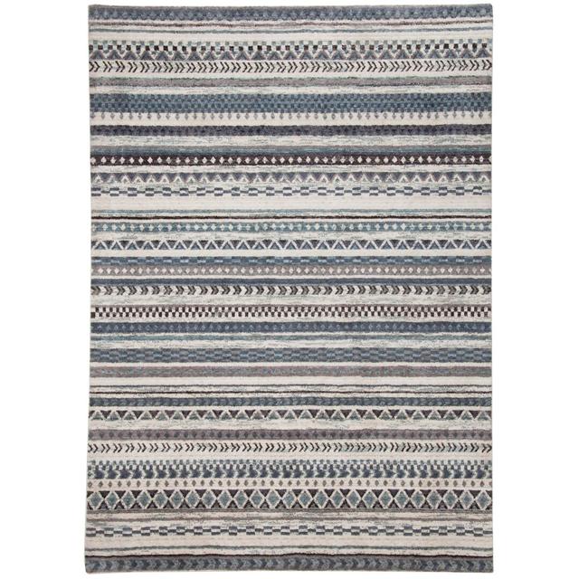 Cokato Flatweave Grey/Beige Rug World Menagerie Rug Size: Rectangle 240 x 340cm on Productcaster.