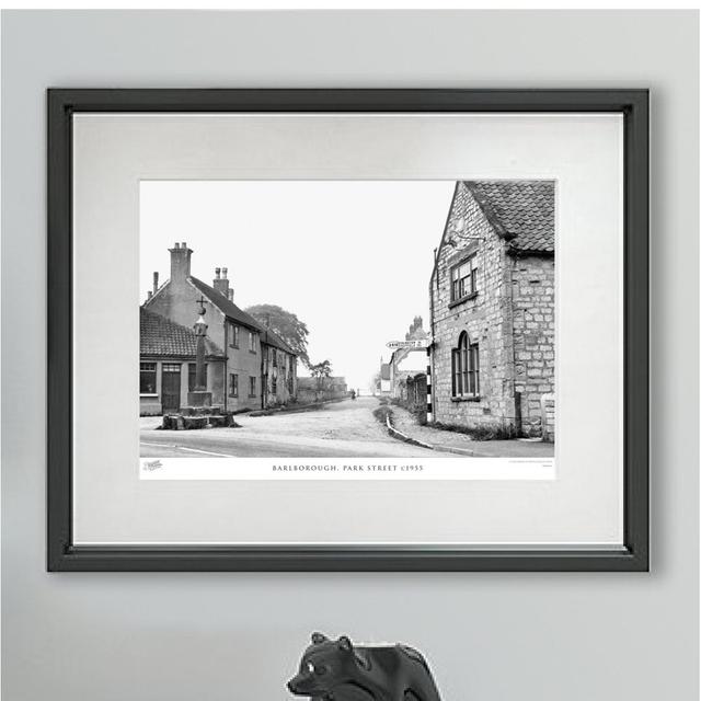 Barlborough, Park Street C1955' - Picture Frame Photograph Print on Paper The Francis Frith Collection Size: 40cm H x 50cm W x 2.3cm D on Productcaster.