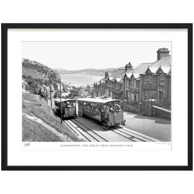 'Llandudno, the Great Orme Railway C1960' - Picture Frame Photograph Print on Paper The Francis Frith Collection Size: 60cm H x 80cm W x 2.3cm D, Colo on Productcaster.