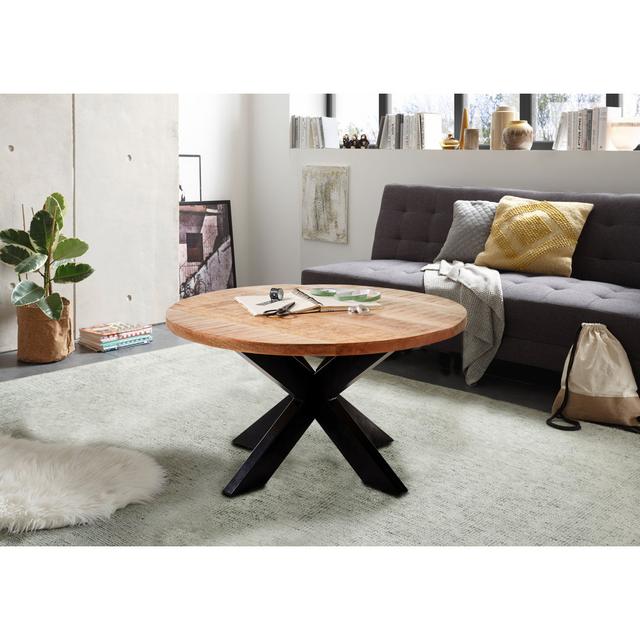 Hughes Cross Legs Coffee Table Union Rustic on Productcaster.