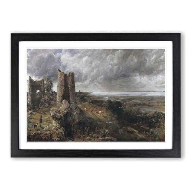 Hadleigh Castle by John Constable - Picture Frame Painting East Urban Home Size: 27cm H x 36cm W x 2cm D, Frame Option: Black Framed on Productcaster.