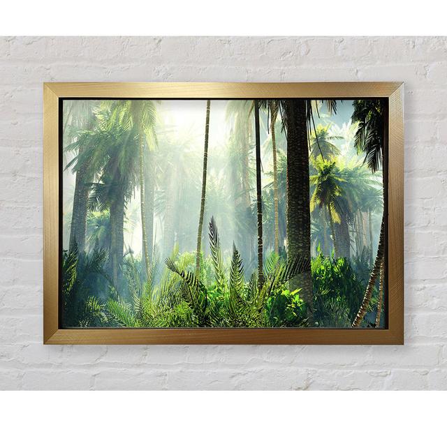 Green Ancient Forest - Single Picture Frame Art Prints Bright Star Size: 84.1cm H x 118.9cm W on Productcaster.