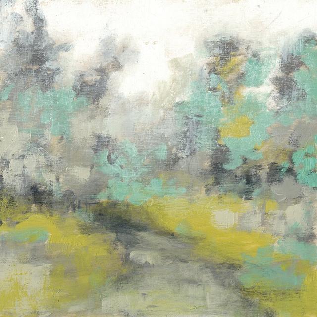 Pastel Walk II by Jennifer Goldberger - Wrapped Canvas Painting Ivy Bronx Size: 51cm H x 51cm W on Productcaster.