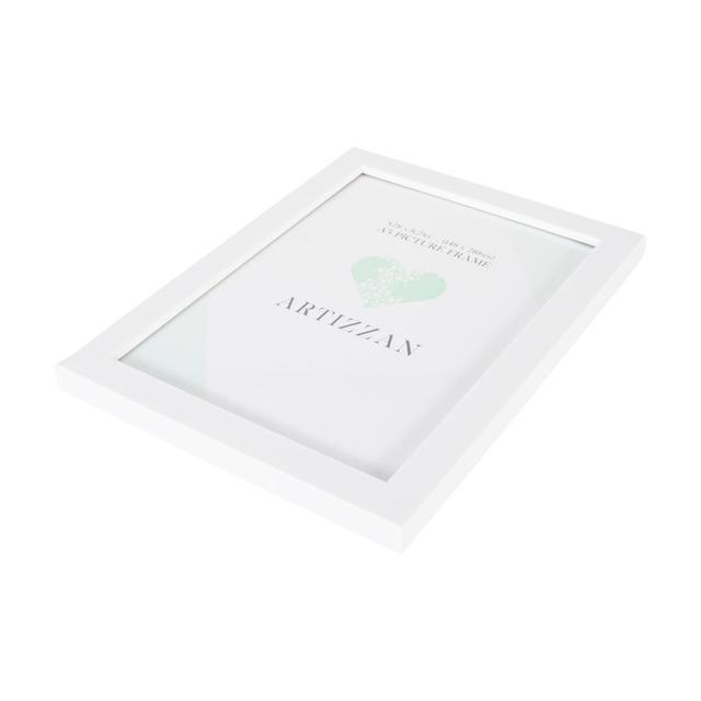 Picture Frame Happy Homewares Colour: White on Productcaster.