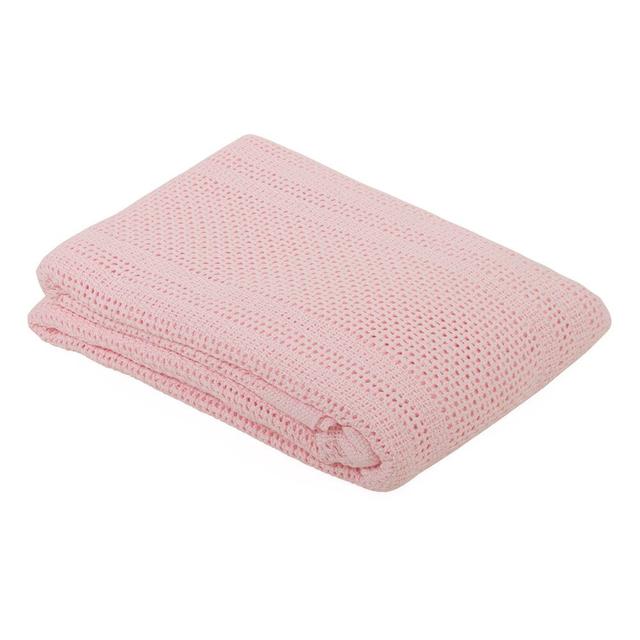 Munden 100% Cotton 5-Piece Baby Blanket Symple Stuff Colour: Pink on Productcaster.