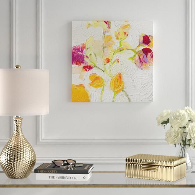 Salt Water Taffy by Iris Scott - Wrapped Canvas Painting Print East Urban Home Size: 122cm H x 122cm W on Productcaster.