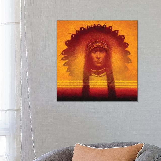 New Leader by Joe Velazquez - Wrapped Canvas Print Latitude Vive Size: 66.04cm H x 66.04cm W x 1.91cm D on Productcaster.