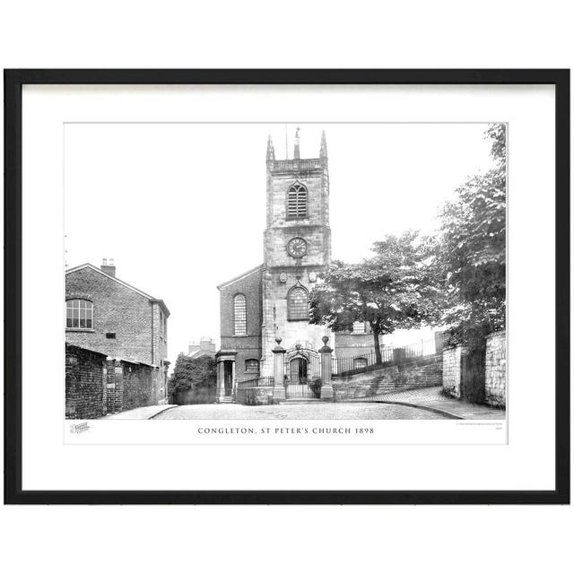 Congleton, St Peters Church 1898 by Francis Frith - Single Picture Frame Print The Francis Frith Collection Size: 40cm H x 50cm W x 2.3cm D on Productcaster.