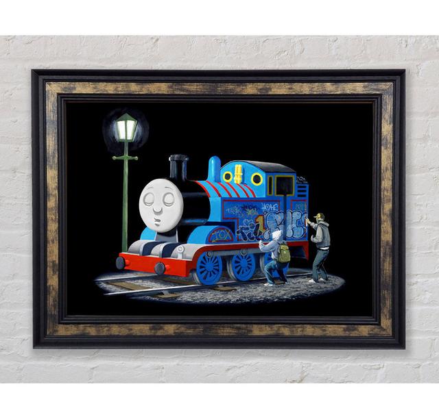 Thomas The Tank Graffiti - Druck Bright Star Größe: 29,7 cm H x 42 cm B x 8 cm on Productcaster.