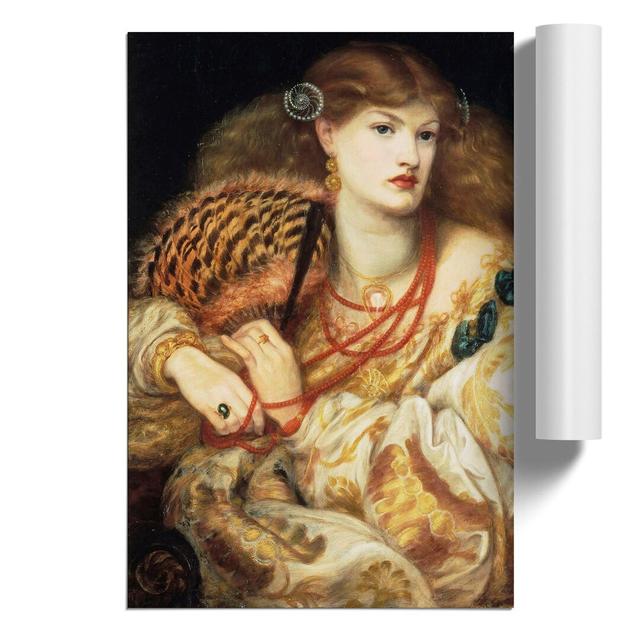 Monna Vanna by Dante Gabriel Rossetti - Unframed Graphic Art East Urban Home Size: 30cm H x 21cm W x 0.1cm D on Productcaster.