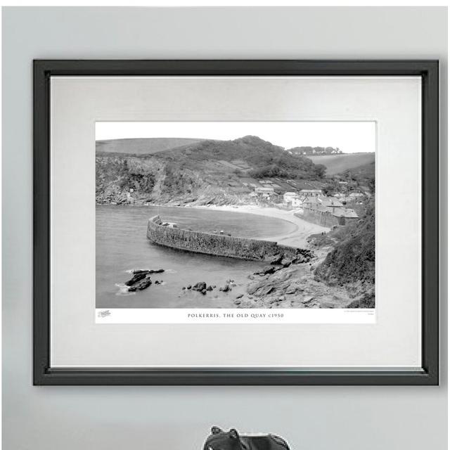 Polkerris, The Old Quay C1950 - Single Picture Frame Print The Francis Frith Collection Size: 40cm H x 50cm W x 2.3cm D on Productcaster.