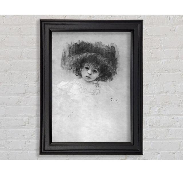 Klimt Breast Image of a Child - Single Picture Frame Art Prints Rosalind Wheeler Size: 42cm H x 21cm W x 8cm D on Productcaster.