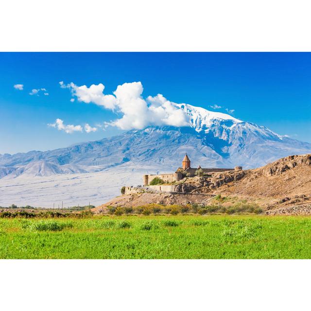 Khor VIrap Monastery by Saiko3P - Wrapped Canvas Photograph Alpen Home Size: 61cm H x 91cm W on Productcaster.