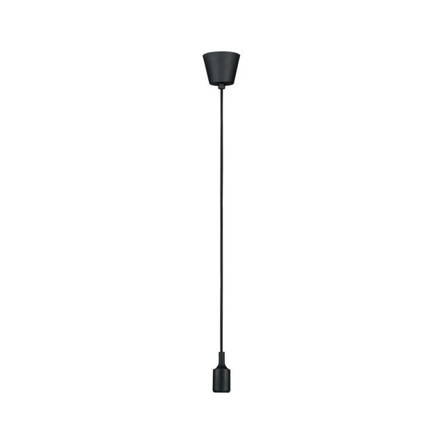 1 - Light Individually Pendant Paulmann Finish: Black on Productcaster.