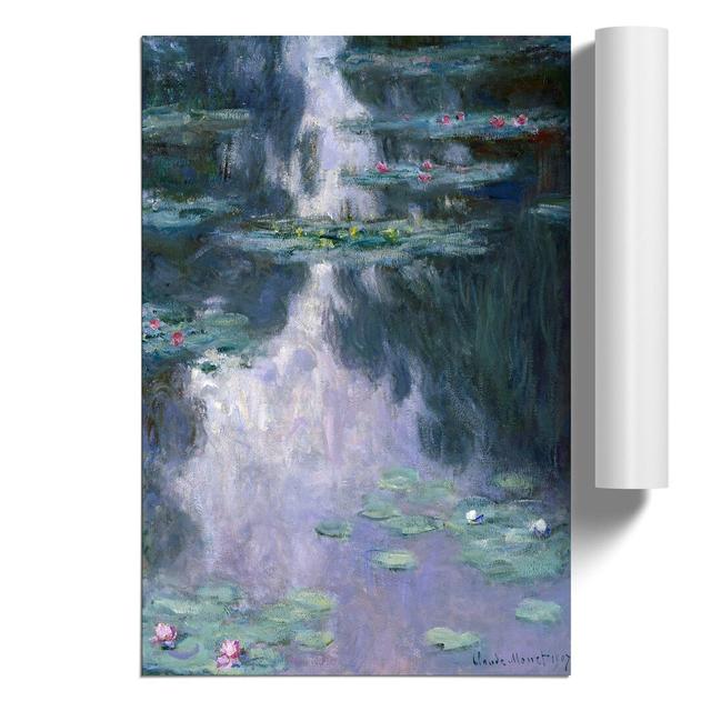 Water Lilies Lily Pond Vol.23 by Claude Monet - No Frame Painting East Urban Home Size: 30cm H x 21cm W x 0.1cm D on Productcaster.