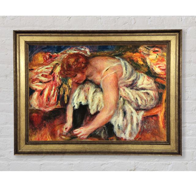 Renoir Woman Shoe Syndicate - Single Picture Frame Art Prints Ophelia & Co. Size: 84.1cm H x 142.2cm W x 8cm D on Productcaster.