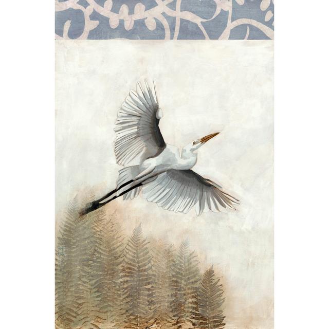 Waterbirds In Mist I by Naomi McCavitt - Wrapped Canvas Art Prints Marlow Home Co. Size: 76cm H x 51cm W on Productcaster.