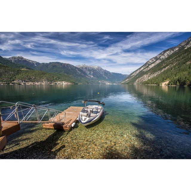 Anderson Lake, British Columbia - Wrapped Canvas Print Union Rustic Size: 20cm H x 30cm W x 3.8cm D on Productcaster.