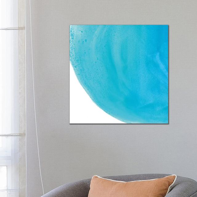 Pools Of Turquoise IV by Piper Rhue - Wrapped Canvas Painting Latitude Run Size: 66.04cm H x 66.04cm W x 1.91cm D on Productcaster.