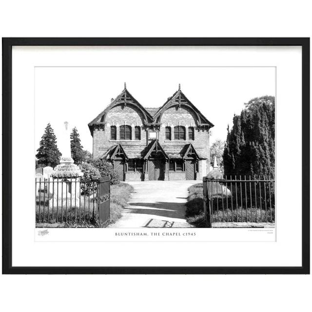 'Bluntisham, the Chapel C1945' by Francis Frith - Picture Frame Photograph Print on Paper The Francis Frith Collection Size: 28cm H x 36cm W x 2.3cm D on Productcaster.