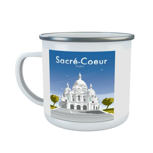 Neida Sacre Cour, Paris Enamel Mug Happy Larry on Productcaster.