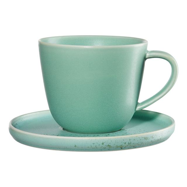 Coppa Kaffeetasse mit Unterer ASA Selection Farbe: Grün on Productcaster.