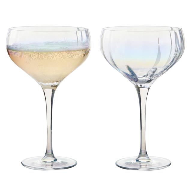 Palazzo Champagne Saucers (Set of 2) Anton Studio Designs on Productcaster.