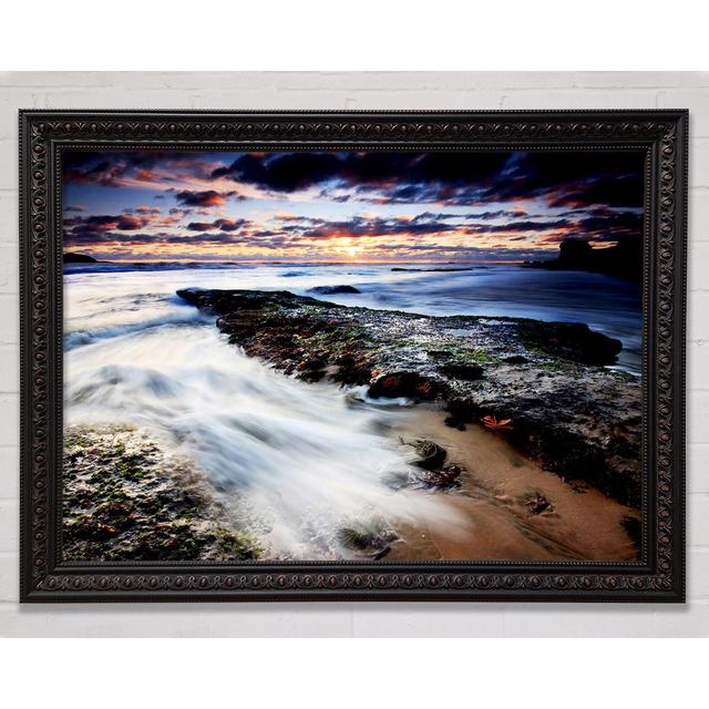 The Path Of The Ocean Swell - Single Picture Frame Art Prints Bright Star Size: 59.7cm H x 84.1cm W x 3cm D on Productcaster.