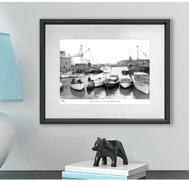 Whitstable, The Harbour 1962 by Francis Frith - Single Picture Frame Print The Francis Frith Collection Size: 40cm H x 50cm W x 2.3cm D on Productcaster.