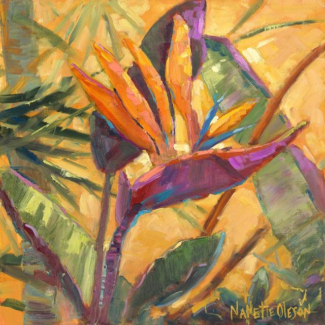 Splash of the Tropics I by Nanette Oleson - Wrapped Canvas Painting Bay Isle Home Size: 51cm H x 51cm W on Productcaster.