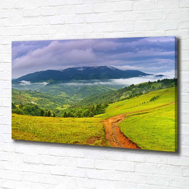 Green Hills - Wrapped Canvas Art Prints Union Rustic on Productcaster.