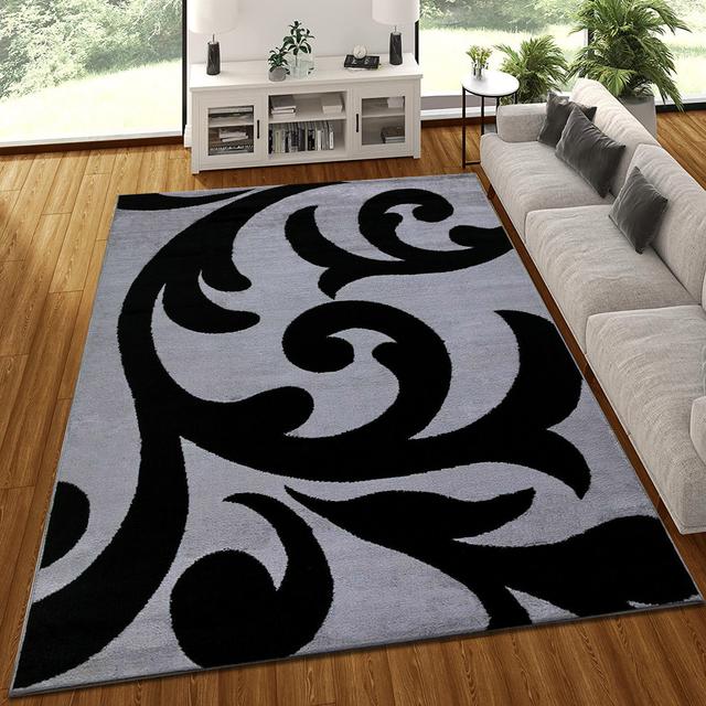 Schmitz Abstract Machine Woven Area Rug ClassicLiving Rug Size: Rectangle 120 x 170cm on Productcaster.