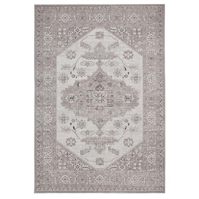 Byard Floral Machine Woven Beige Area Rug Latitude Vive Rug Size: Rectangle 160 x 230cm on Productcaster.