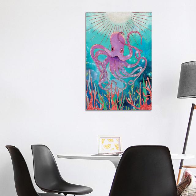 Octopus Magic by Olivia Bürki - Gallery-Wrapped Canvas Giclée on Canvas Bloomsbury Market Format: Wrapped Canvas, Size: 101.6cm H x 66.04cm W on Productcaster.