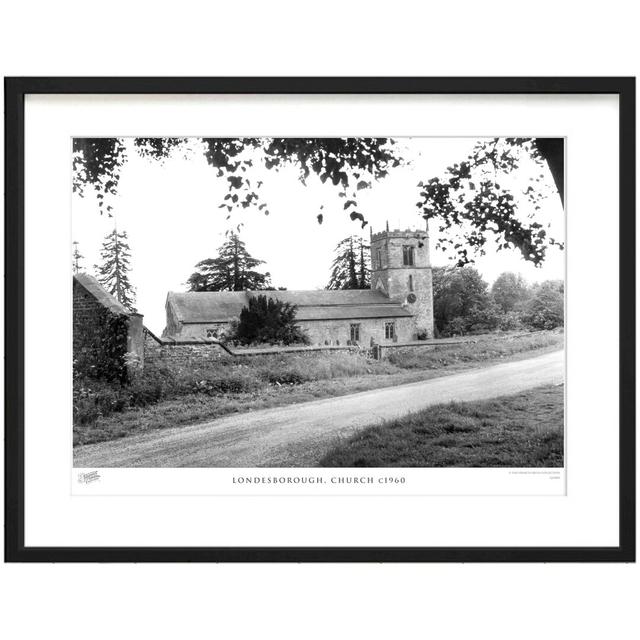 'Londesborough, Church C1960' by Francis Frith - Picture Frame Photograph Print on Paper The Francis Frith Collection Size: 45cm H x 60cm W x 2.3cm D on Productcaster.