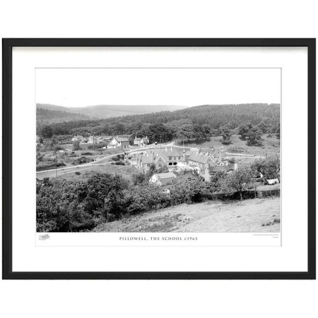 'Pillowell, the School C1965' by Francis Frith - Picture Frame Photograph Print on Paper The Francis Frith Collection Size: 28cm H x 36cm W x 2.3cm D on Productcaster.